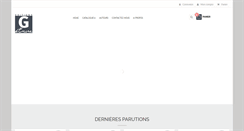 Desktop Screenshot of editions-gdencre.ch
